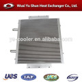 aluminu plate and bar fin types of oil heat exchanger